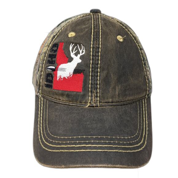 Port Authority Other - Idaho Deer Silhouette Strapback Baseball Cap Multi One Size Port Authority